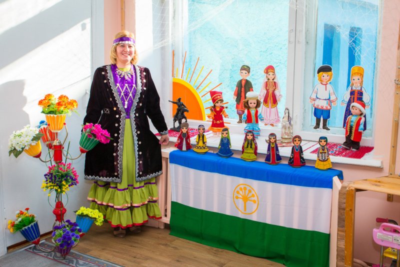 Уголок башкирской культуры в детском саду