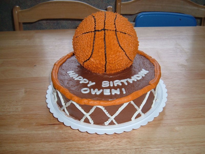 Торт баскетбол