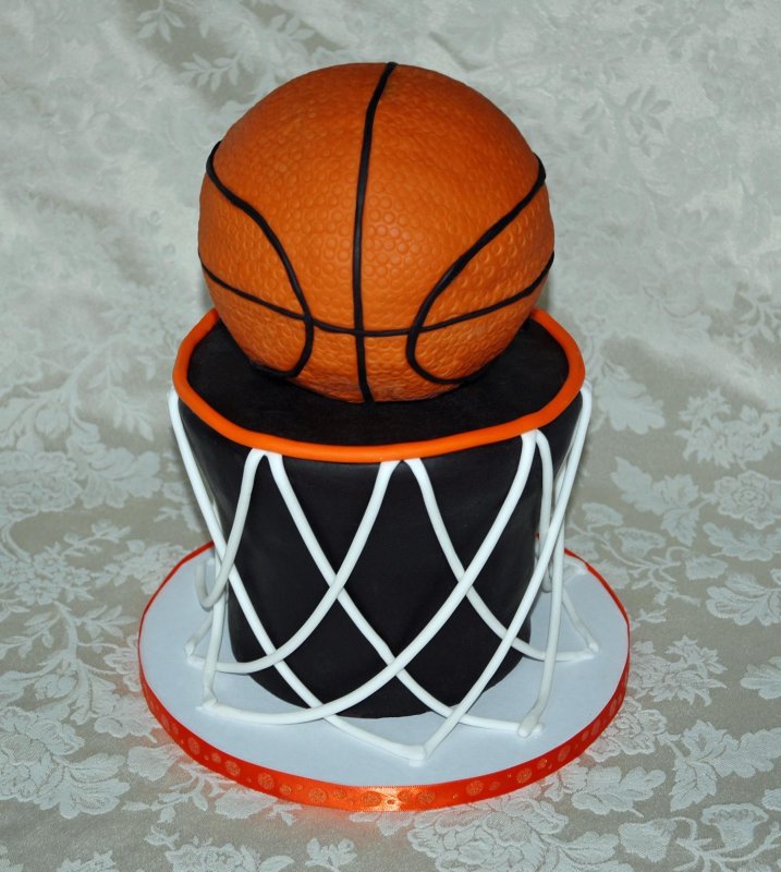 Торт на др баскетбольный