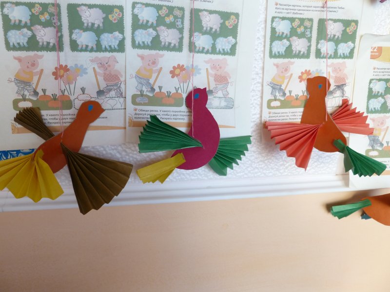 Выставка птиц в детском саду