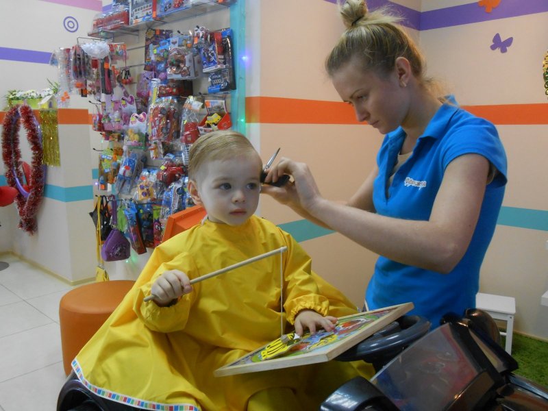 Детский парикмахер