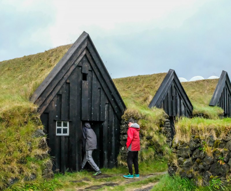 Дерновый дом Исландия