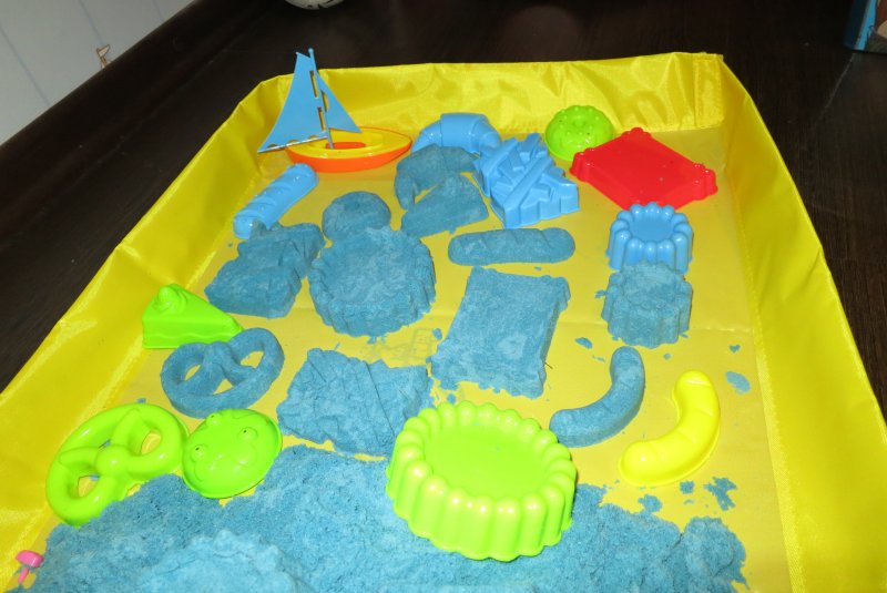 Атрибуты для игр с песком в детском саду