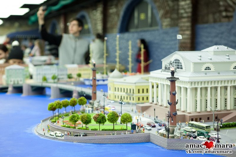 Музей город в миниатюре Санкт-Петербург