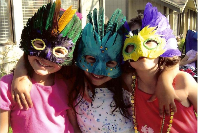 Парад масок в детском саду
