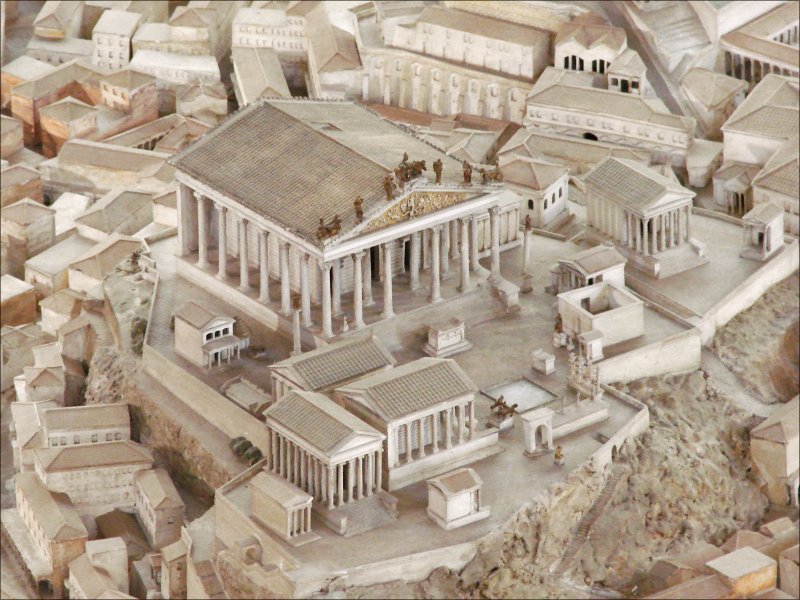 Капитолийский храм древний Рим
