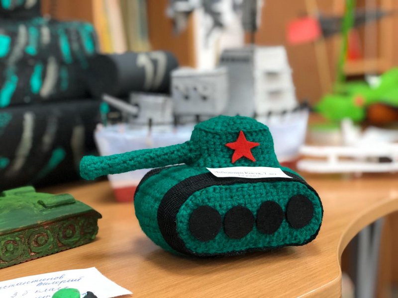 Военный макет для детского сада