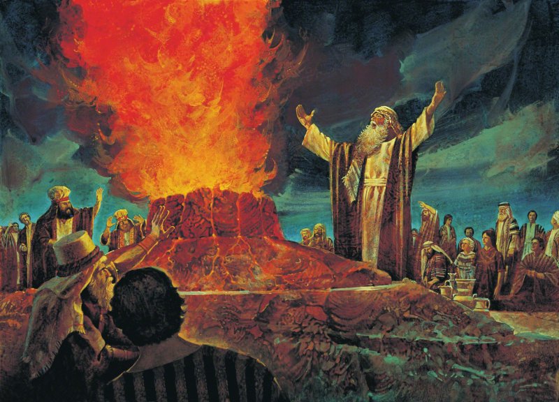 Пророк Илия и пророки Ваала