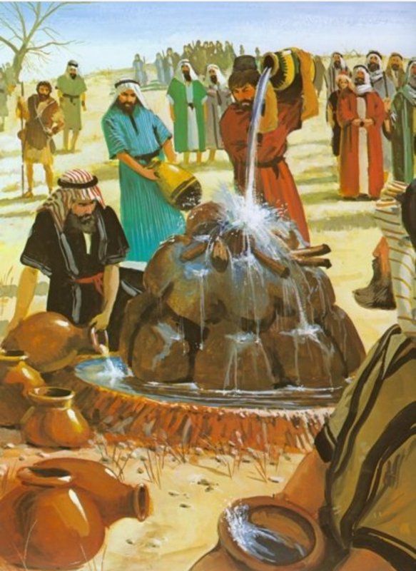 Пророк Илия на горе Кармил