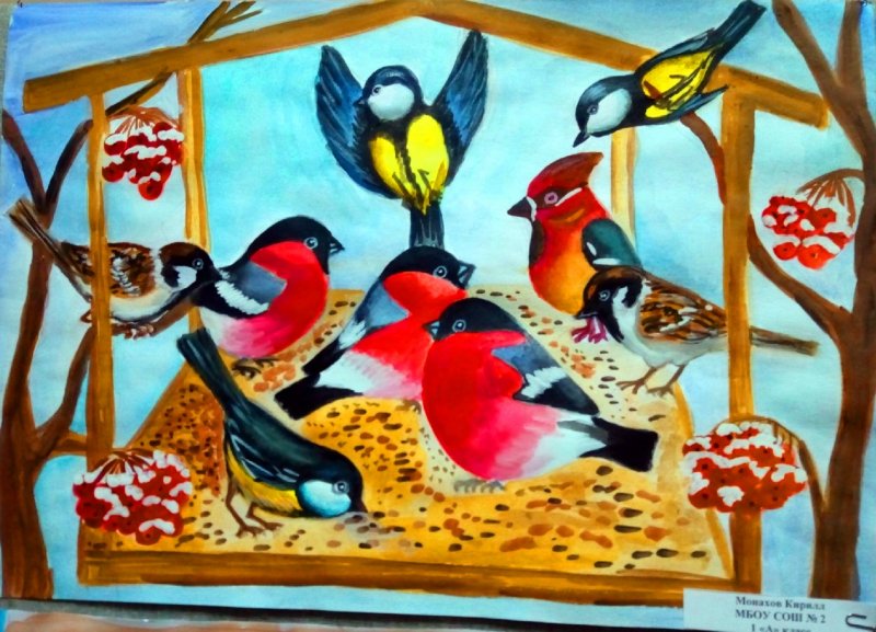 Выставка поделок ко Дню птиц