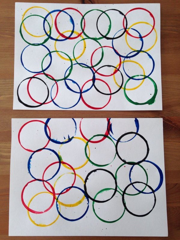 Олимпийская символика в детском саду