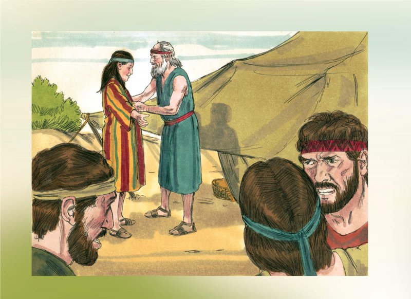 Братья продают Иосифа в Египет