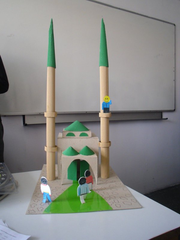 Поделка мечеть