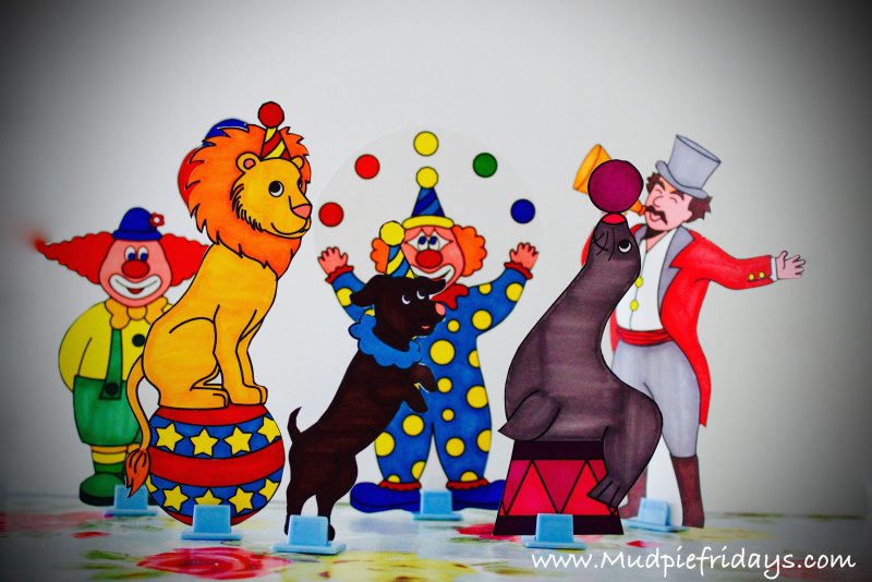 Поделки на тему цирк своими руками с детьми в детском