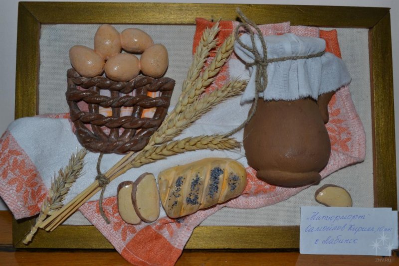 Выставка хлебобулочных изделий в детском саду