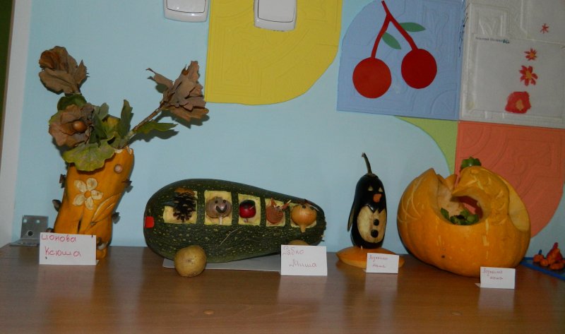 Рисование овощей в детском саду