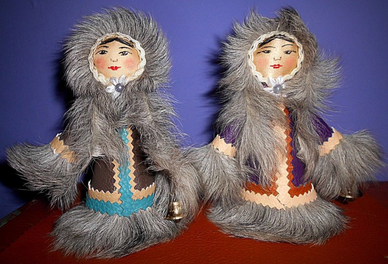 Куклы из джута