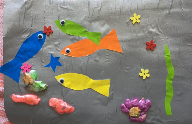 Поделка в детский сад на тему подводный мир