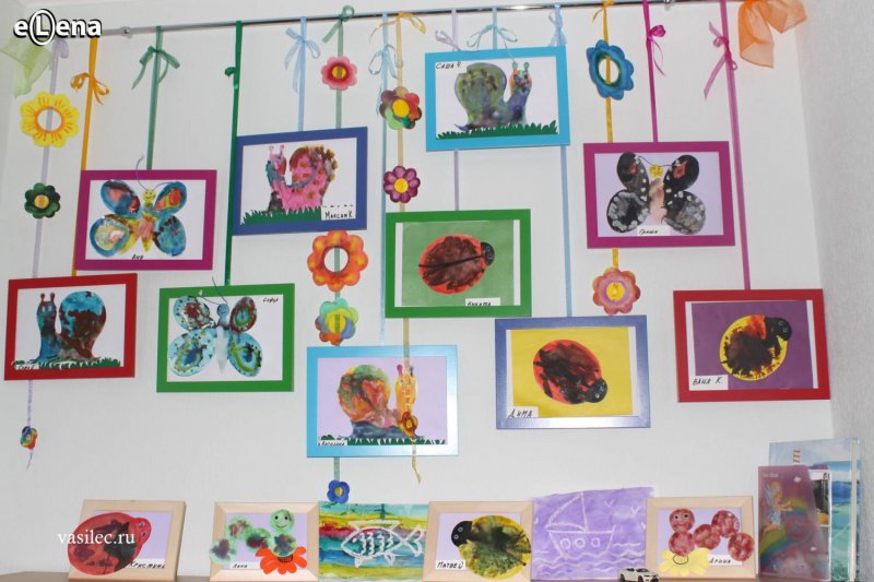 Детские выставки в детском саду