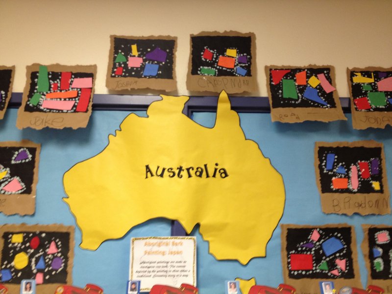 Поделка Австралия для детей