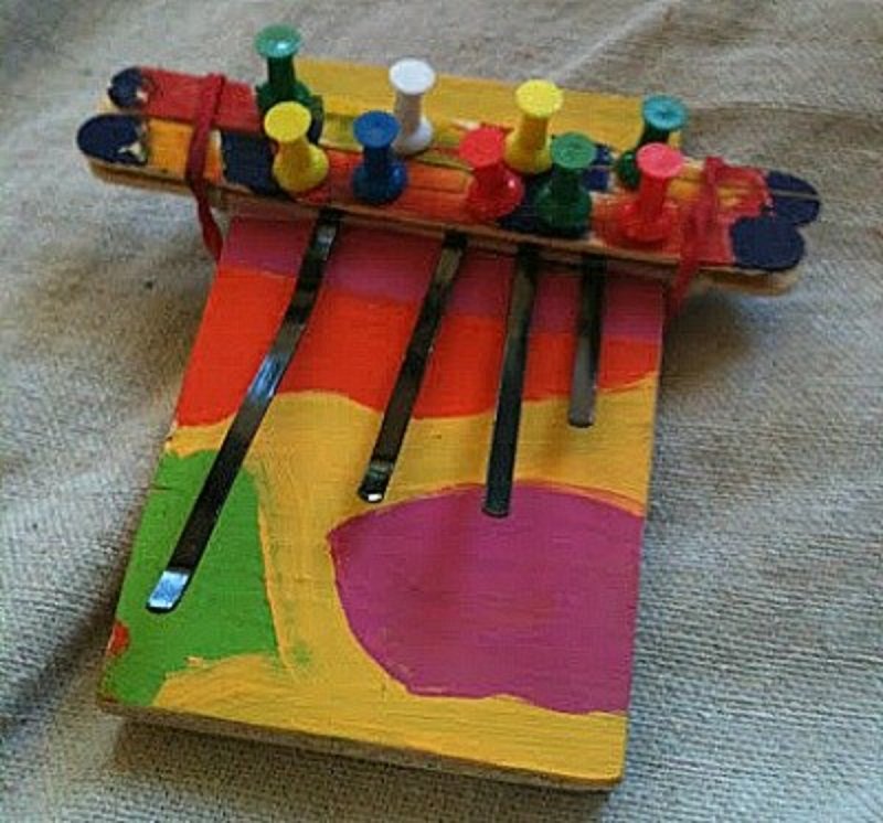 Музыкальные инструменты из природных материалов для детского сада