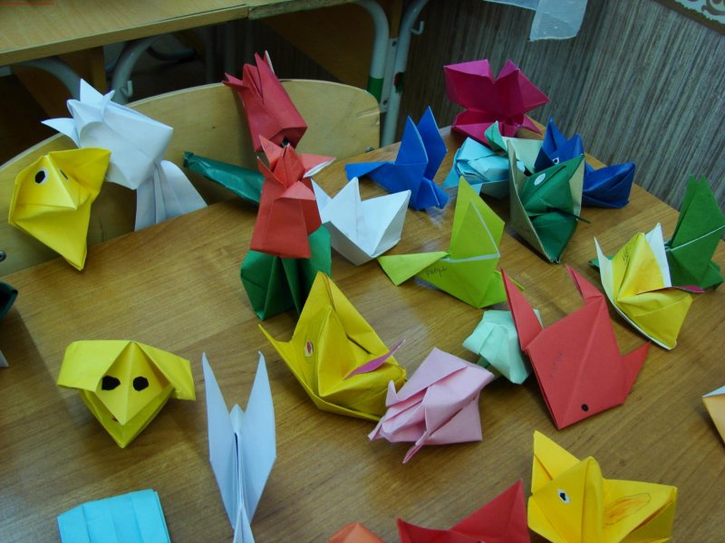 Оригами для школы