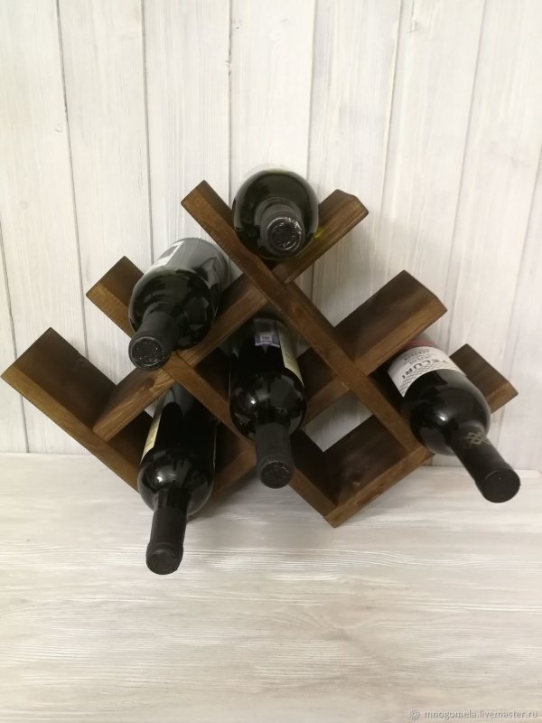 Подставка для вина и бокалов