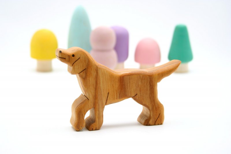 Деревянные игрушки для собак
