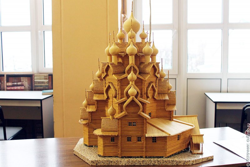 Поклад Валентин Петрович модели деревянных церквей