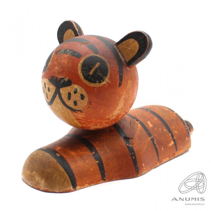СССР деревянный тигр игрушка