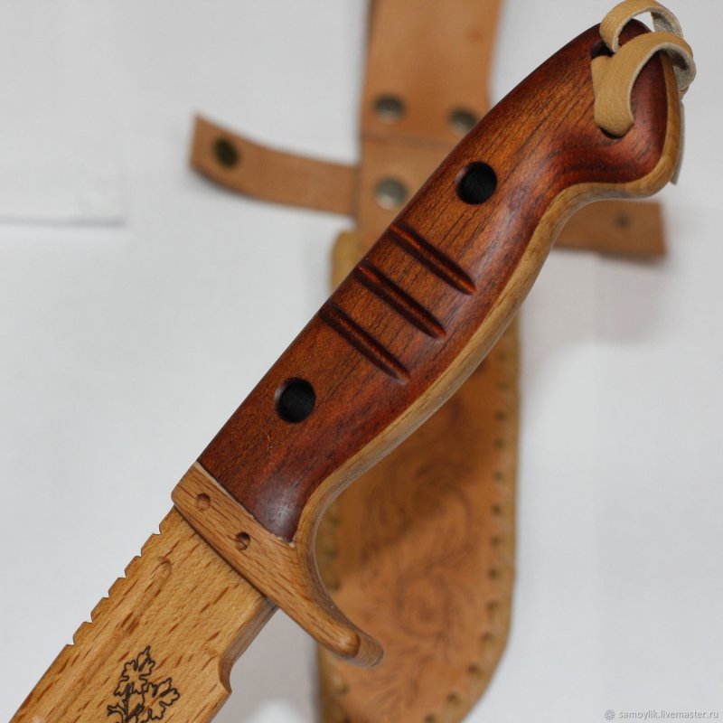 Нож деревянный детский