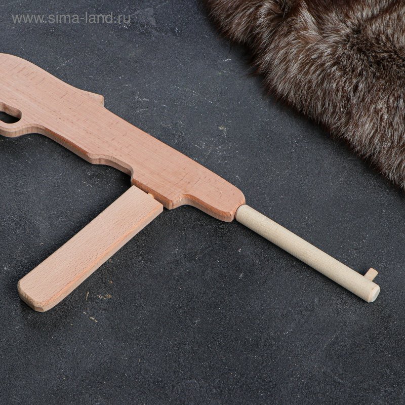 Сувенирное деревянное оружие "автомат МР-40", 50 см, массив бука