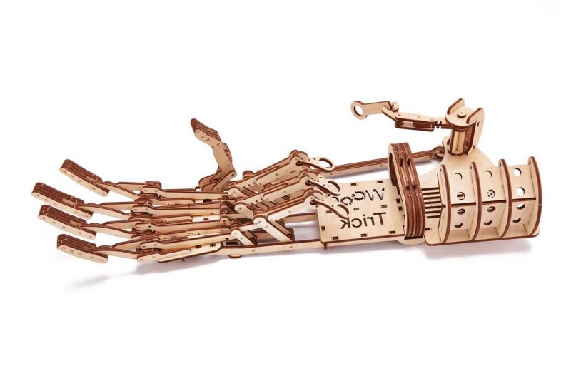 Механический 3d-пазл из дерева Wood Trick экзоскелет рука