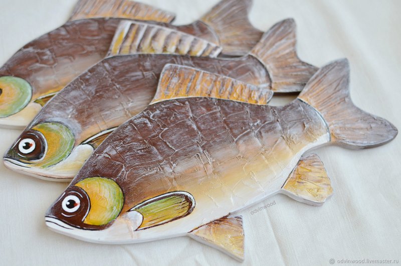 Сувенир рыба на стену