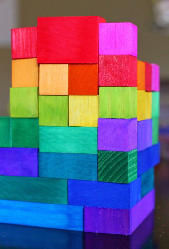 Идеи для поделки из кубиков