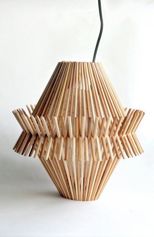 Изделия из деревянных палочек