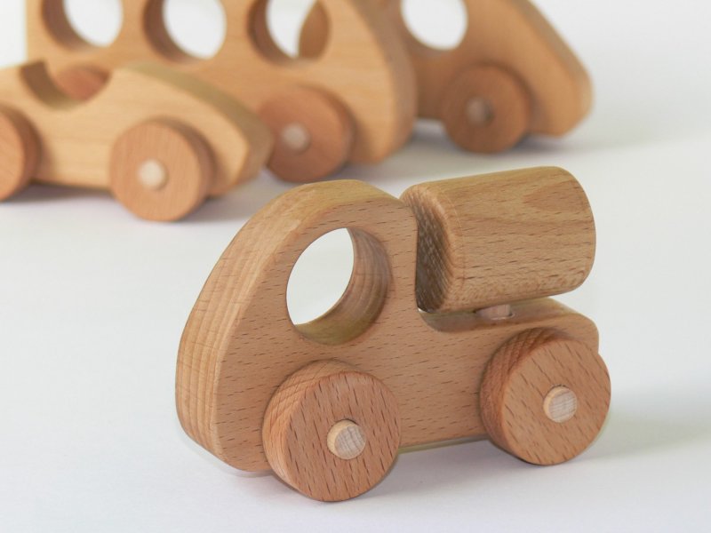 Креативные детские игрушки из дерева