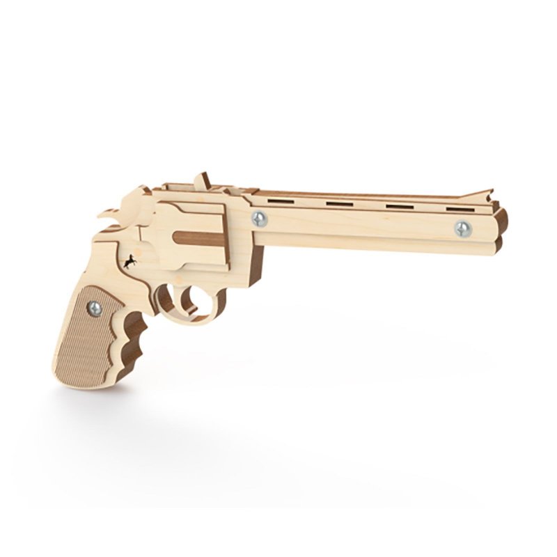 Сборная модель резинкострел револьвер