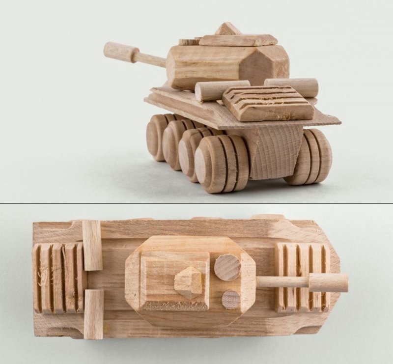 Деревянный танк