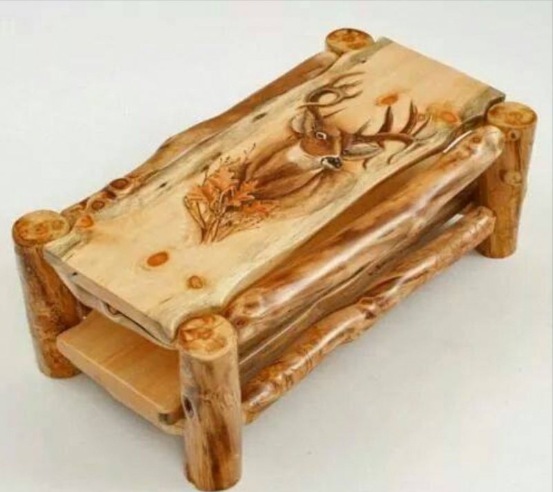 Резная мебель из дерева