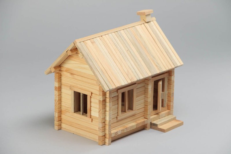 Деревянный домик