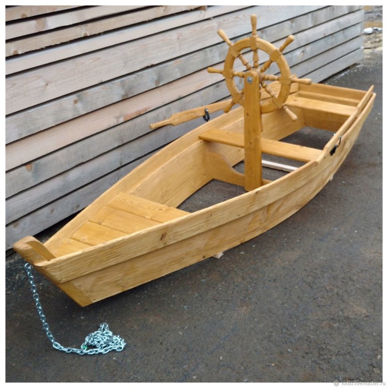 Декоративная лодка для сада
