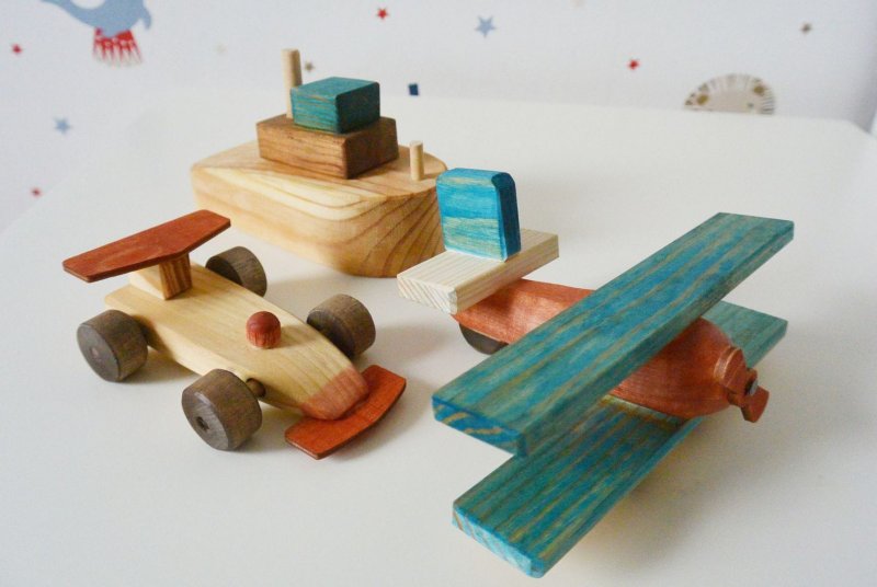 Столярные игрушки из дерева