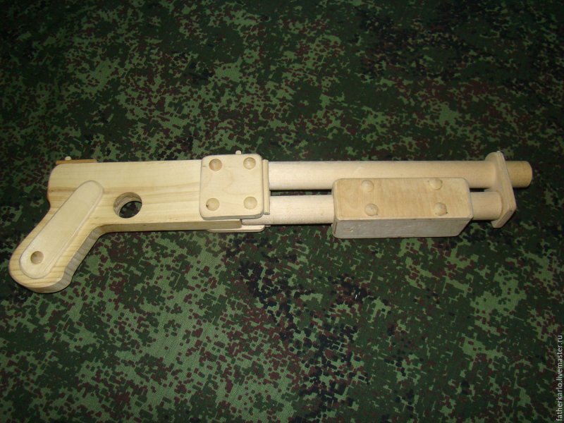 Деревянный АК 47 из стандофф 2