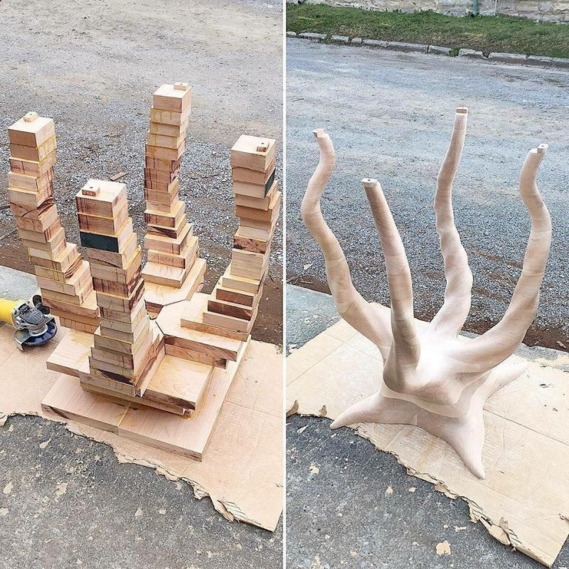 Декор из древесины