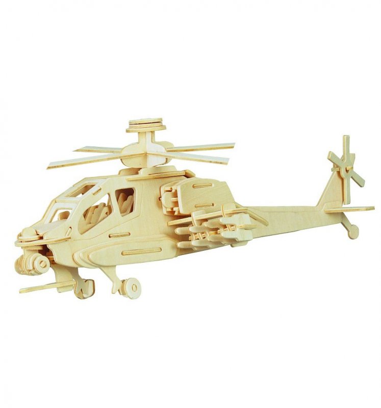 Сборная модель вертолета Апач