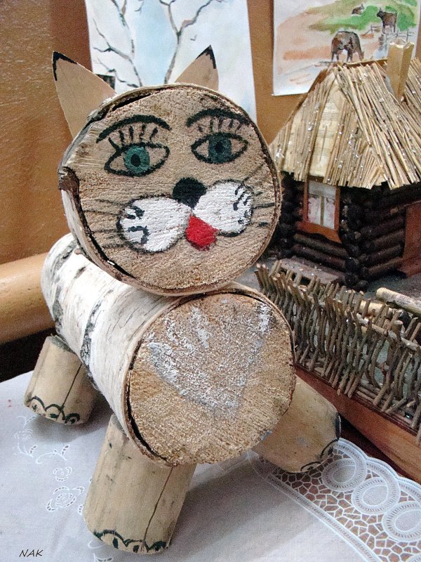 Скульптура кот Баюн Белгород