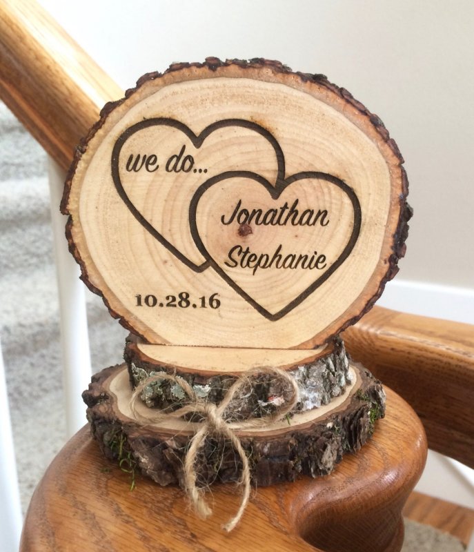 Сувенир на деревянную свадьбу