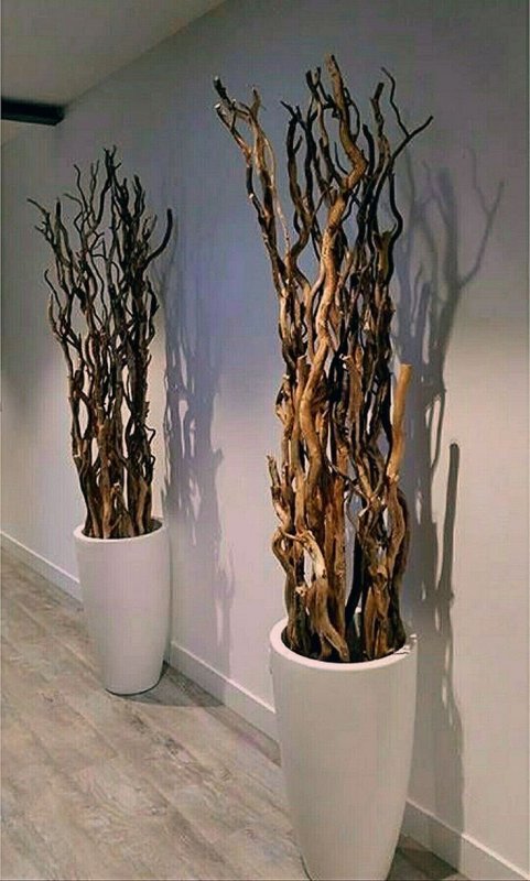 Декоративные стволы деревьев для интерьера