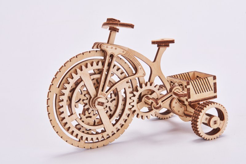 Сборная модель Wood Trick велосипед-визитница